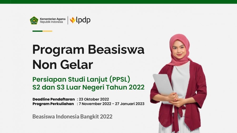 Beasiswa Indonesia Bangkit Kemenag 2022